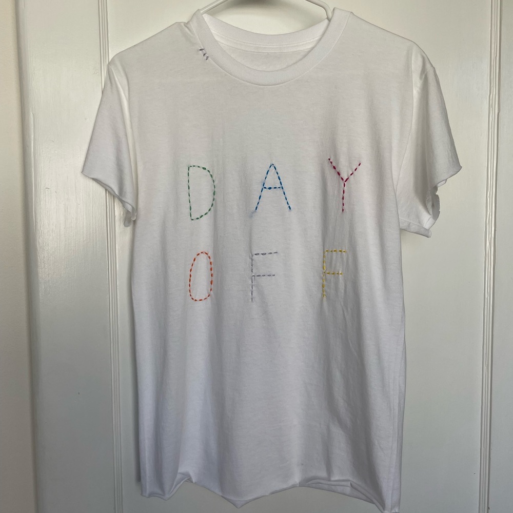Embroidered t-shirt